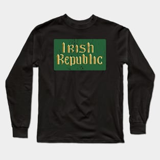 IRISH REPUBLIC REBEL FLAG 1916 Long Sleeve T-Shirt